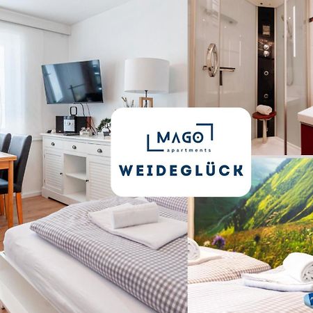 Weideglueck-Zentral-Dampfdusche Apartamento Oberstaufen Exterior foto