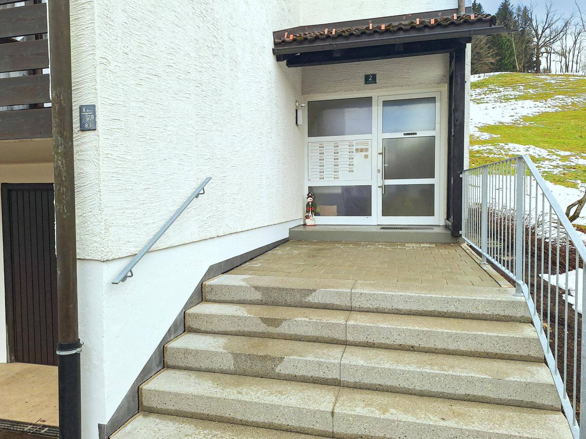Weideglueck-Zentral-Dampfdusche Apartamento Oberstaufen Exterior foto